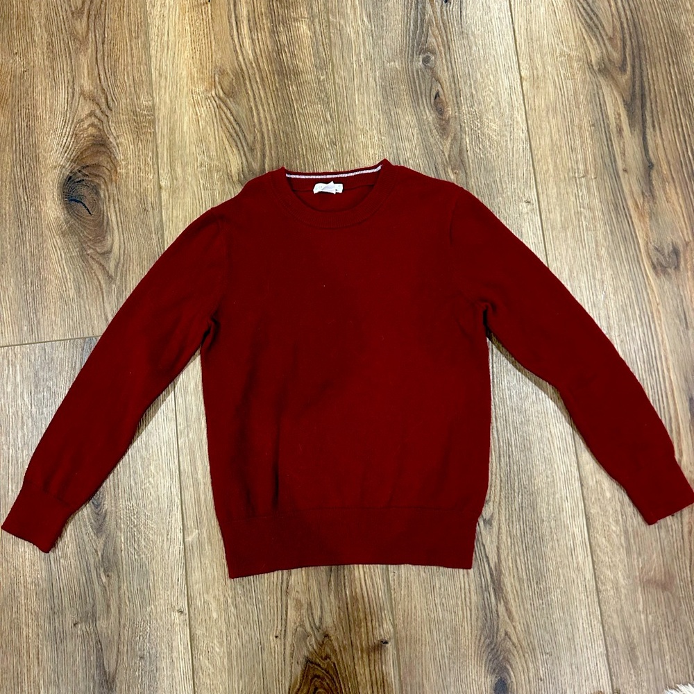 EUC boys maroon sweater